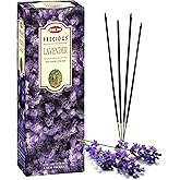 HEM Lavender Incense Sticks &ndash; Pack of 120 | Hand-Rolled in India | Soothing Floral Aroma for Relaxation, Stress Relief, Meditation, Yoga, Prayer &amp; Home Fragrance