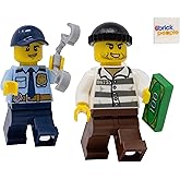 LEGO City: Police Officer Minifigure Chasing Thief