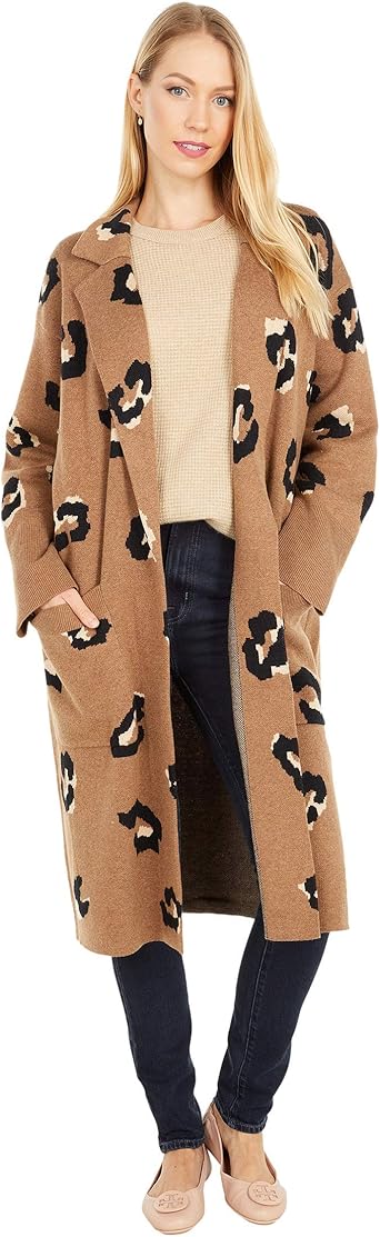 j crew leopard cardigan