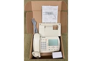 Vista 390 Corded Phone with Caller ID, Speaker Phone, Directory, Almond