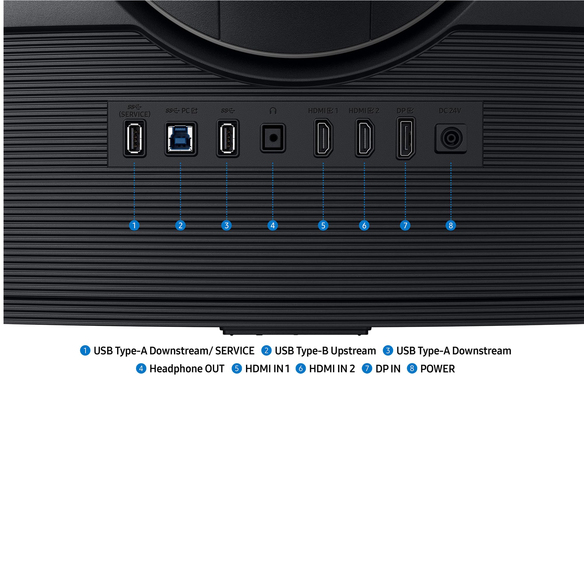 Samsung 37 Zoll Odyssey G75F 4K UHD Curved Gaming Monitor, 3840 x 2160, 165 Hz, 1 ms (G/G), 1000R, VESA DisplayHDR 600 HDR10+, AMD FreeSync Premium Pro, Auto Source Switch+, Core Sync, LS37FG756EUXEN 9