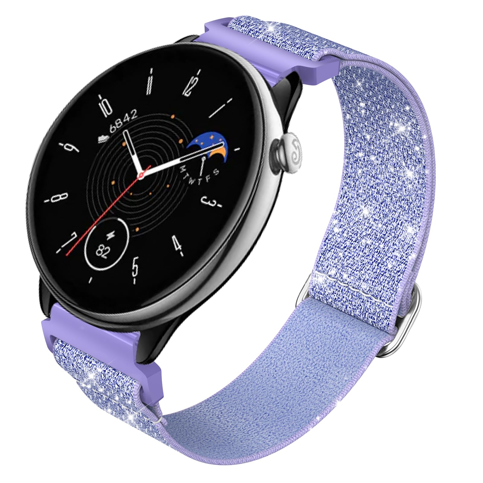 TOPsic Nylon Strap for Amazfit GTS 4, 20mm Watch Band - Sport Bracelet for GTS Series, Active, Bip