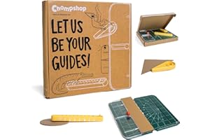CHOMPSHOP, INC. ChompSaw Accessory Set | Fence, Circle-Cutting Tool & Angle Guide | Precision Attachments for Cardboard Crafting & STEM + STEAM Learning