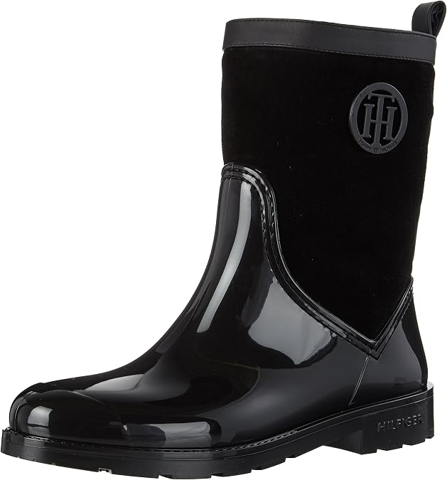 tommy hilfiger chelsea boots black