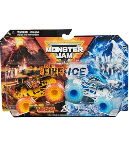 アクションコマ Amazon.com: Monster Jam, Official Whiplash Earth Vs. Grave