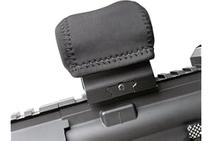 Homistar Red Dot Sight Cover Black Neoprene Dust & Scratch Protector Universal Fit for Sig Sauer Romeo5 & Same-Sized Scope Optics