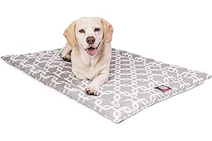 48" Links Gray Crate Dog Bed Mat By Majestic Pet Products