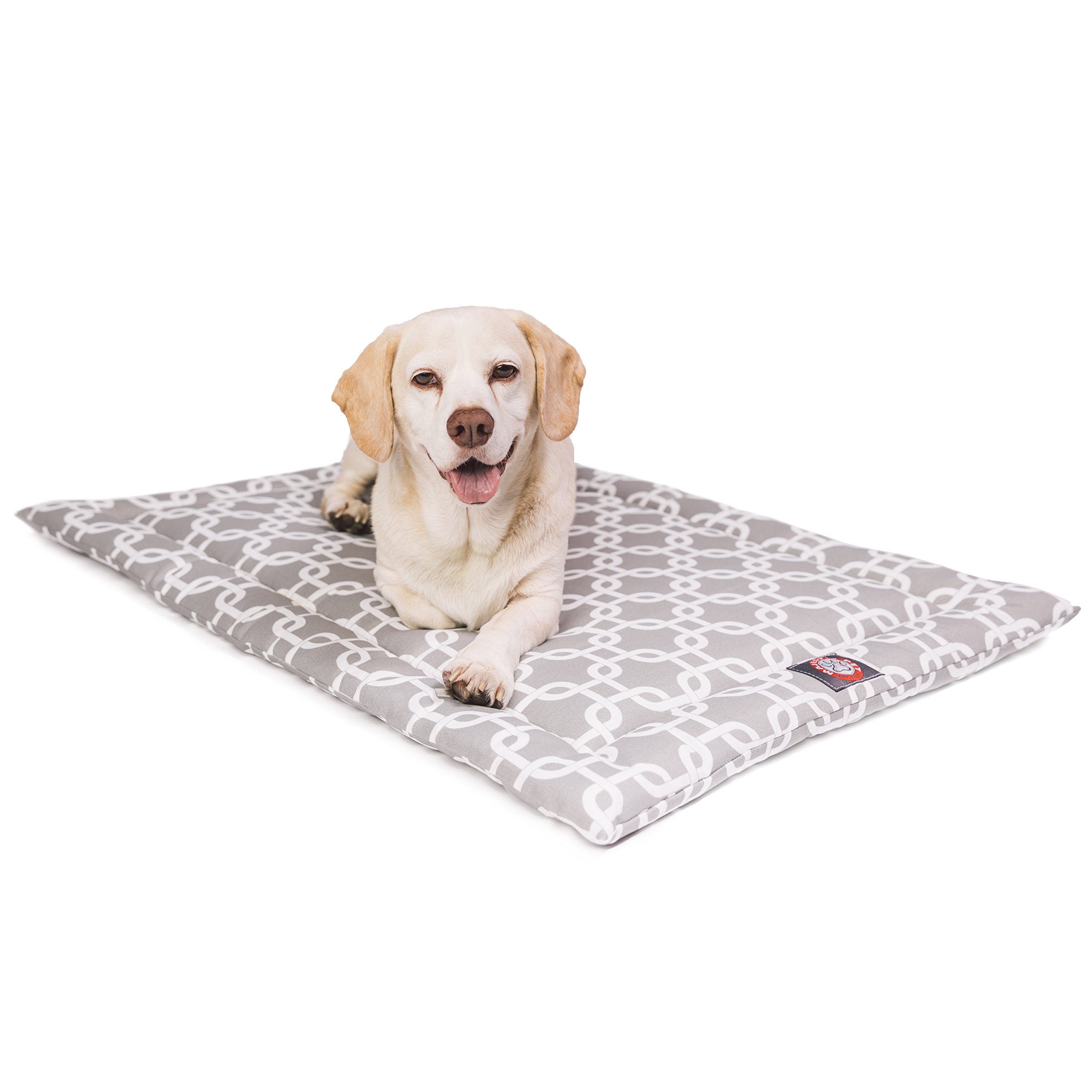 24" Links Gray Crate Dog Bed Mat By Majestic Pet Products
