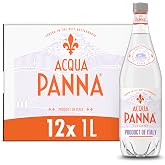 Acqua Panna Natural Spring Water, Plastic Water Bottles (12 Count) 405.6 fl oz