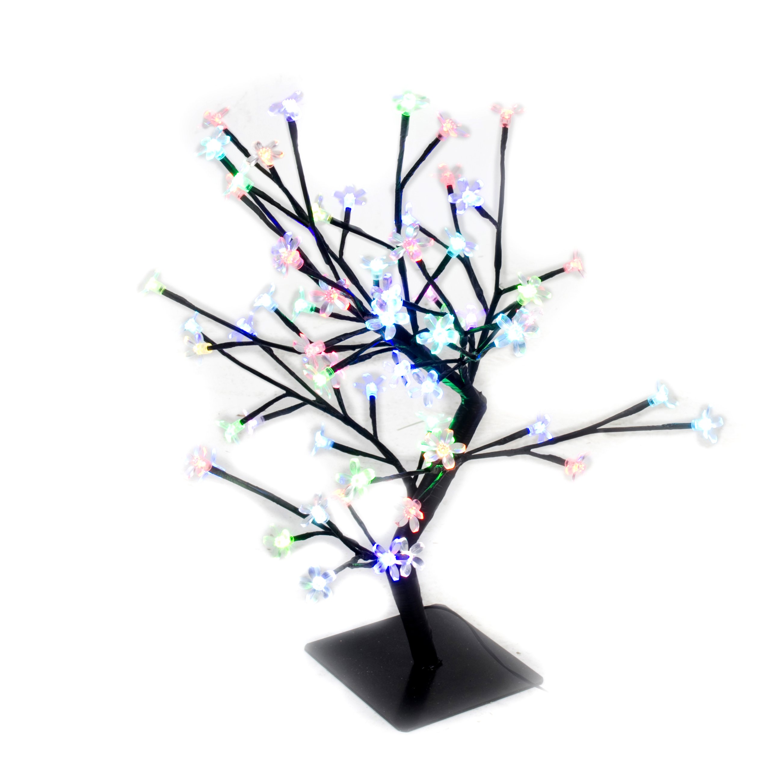 WeRChristmas 45 cm Colour Changing LED Lights Illuminated Cherry Blossom Tree Christmas Decoration