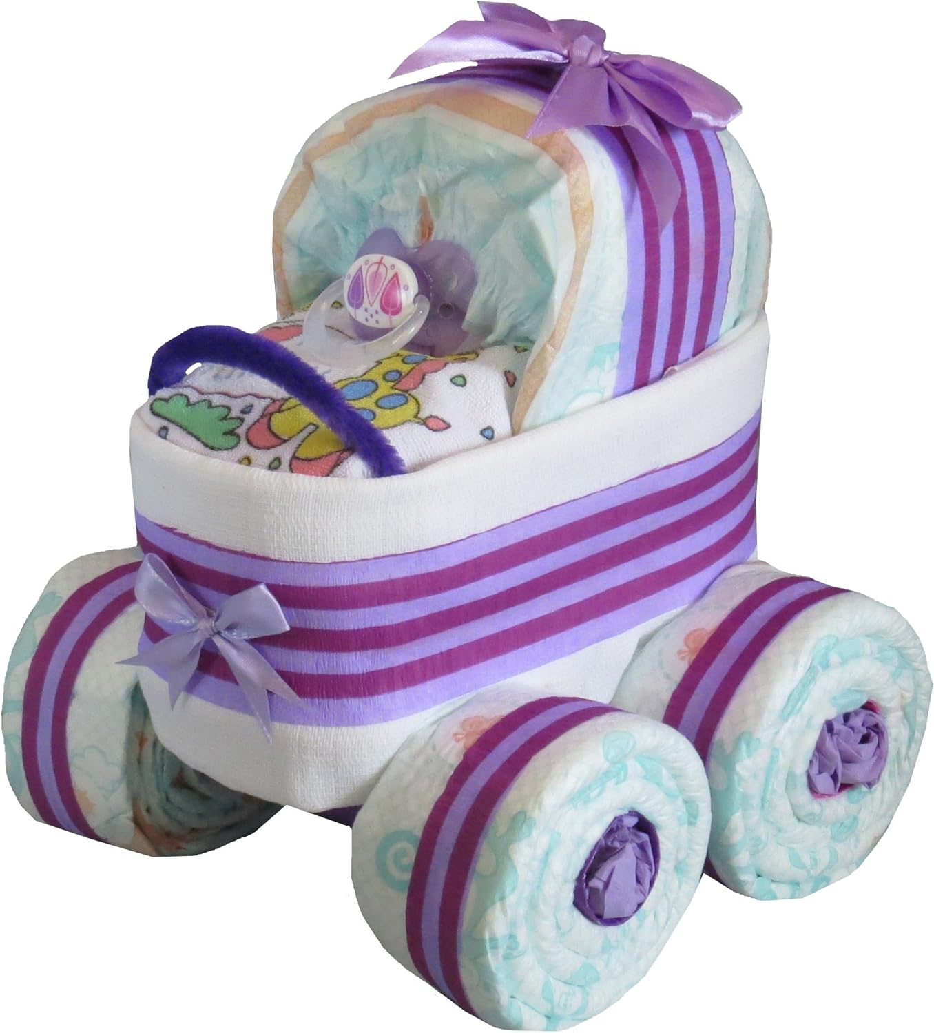 nappy cake pram