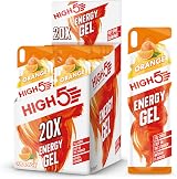 HIGH5 Energy Gel Orange 20x40g - Fast Carbohydrate, Caffeine-Free
