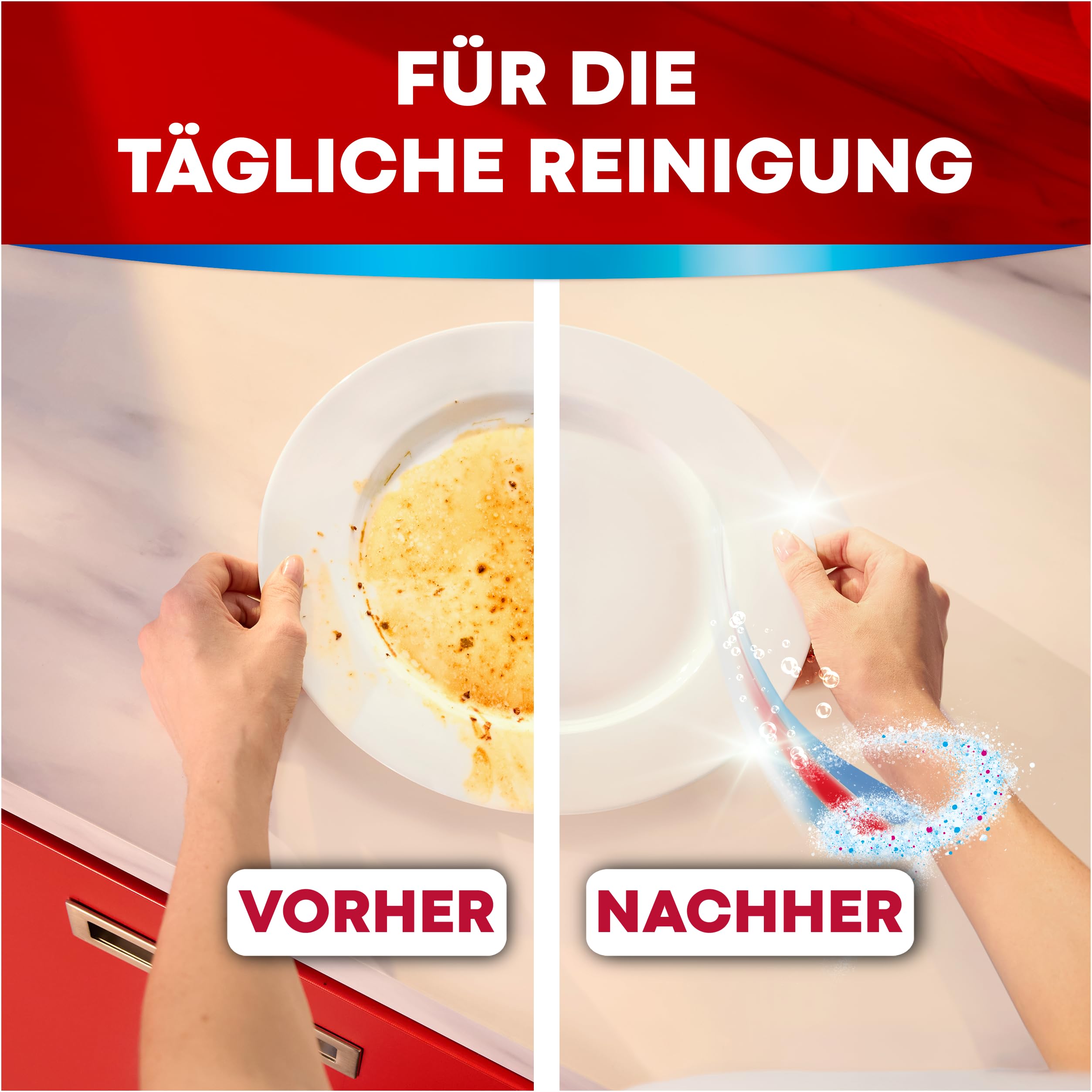 Somat Pulver Classic (60 Spülgänge), Spülmaschinenpulver für die tägliche Reinigung auch im Eco-Programm, Spülmittel Pulver verleiht brillanten Glanz und strahlend sauberes Geschirr 4