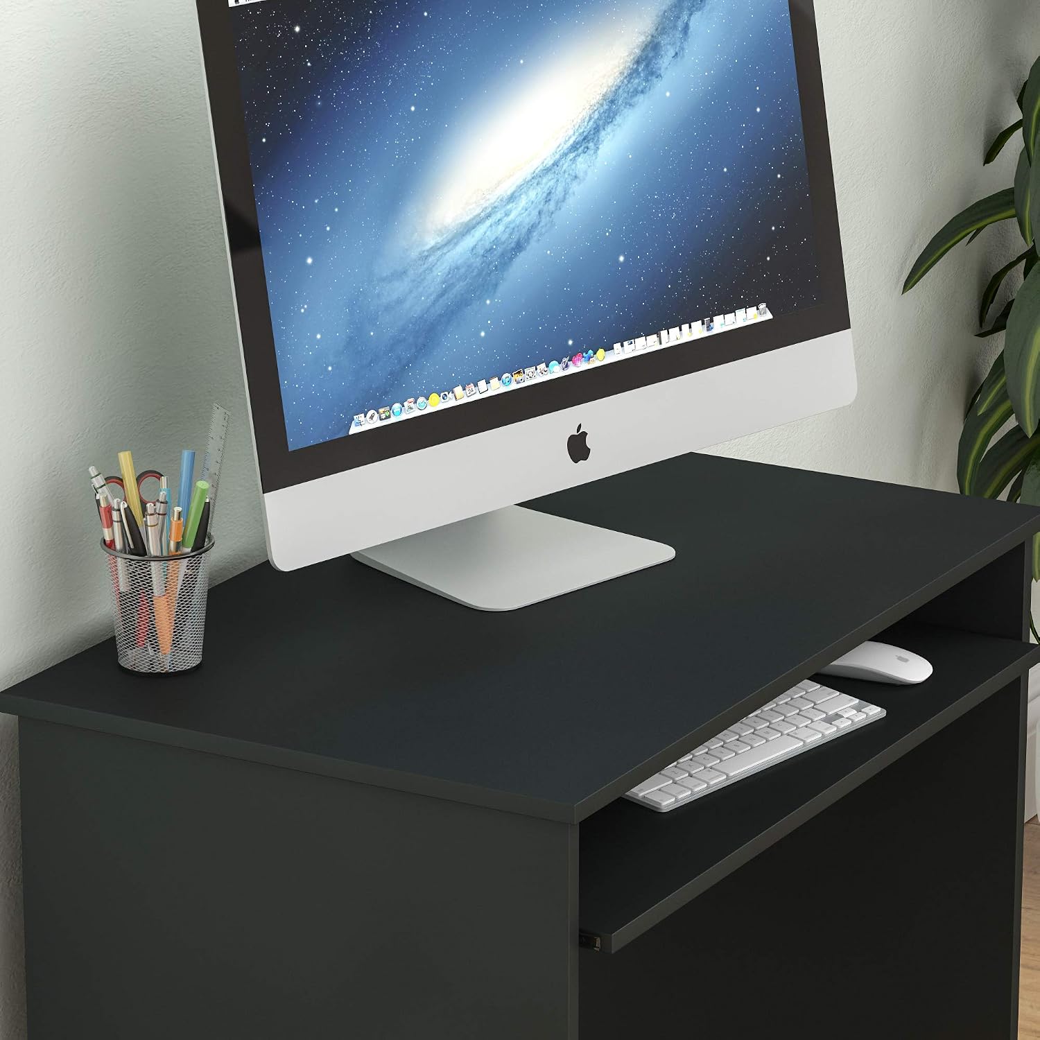 Vida Designs Huby Small Computer Desk, Home Office Compact PC/Laptop Table, Gaming Study Portable - Image 5