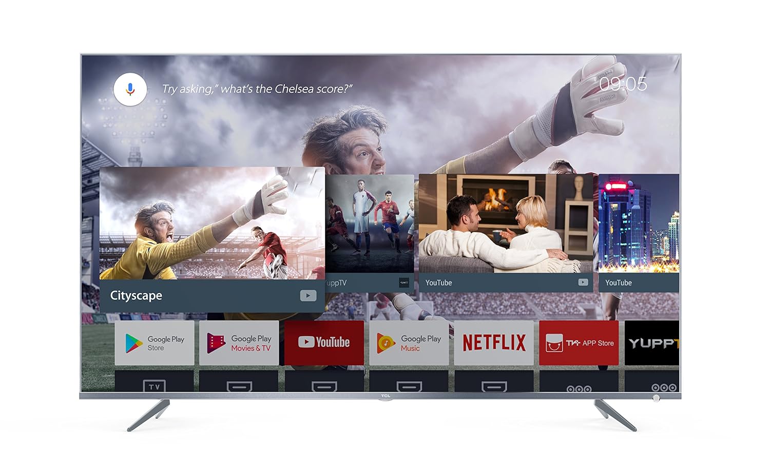 TV TCL 50" 4K con Smart TV