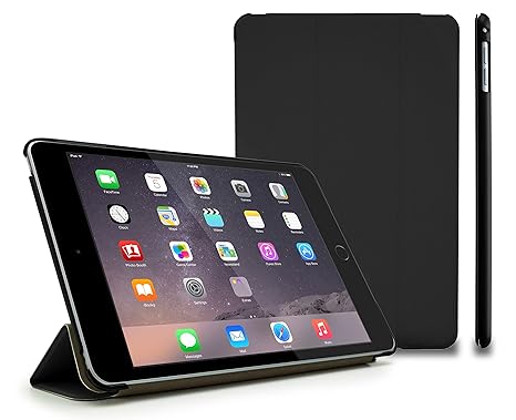 MyGadget Hülle für Apple iPad Mini 4 Case mit Smart Auto Einschlaf/Aufwach Funktion - Cover zum Aufstellen klappbare stoßfest