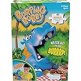 Burping Bobby - The Feed The Hippo But Watch Out for His Burp! Game - Includes A Fun Colorful 24pc Puzzle by Goliath