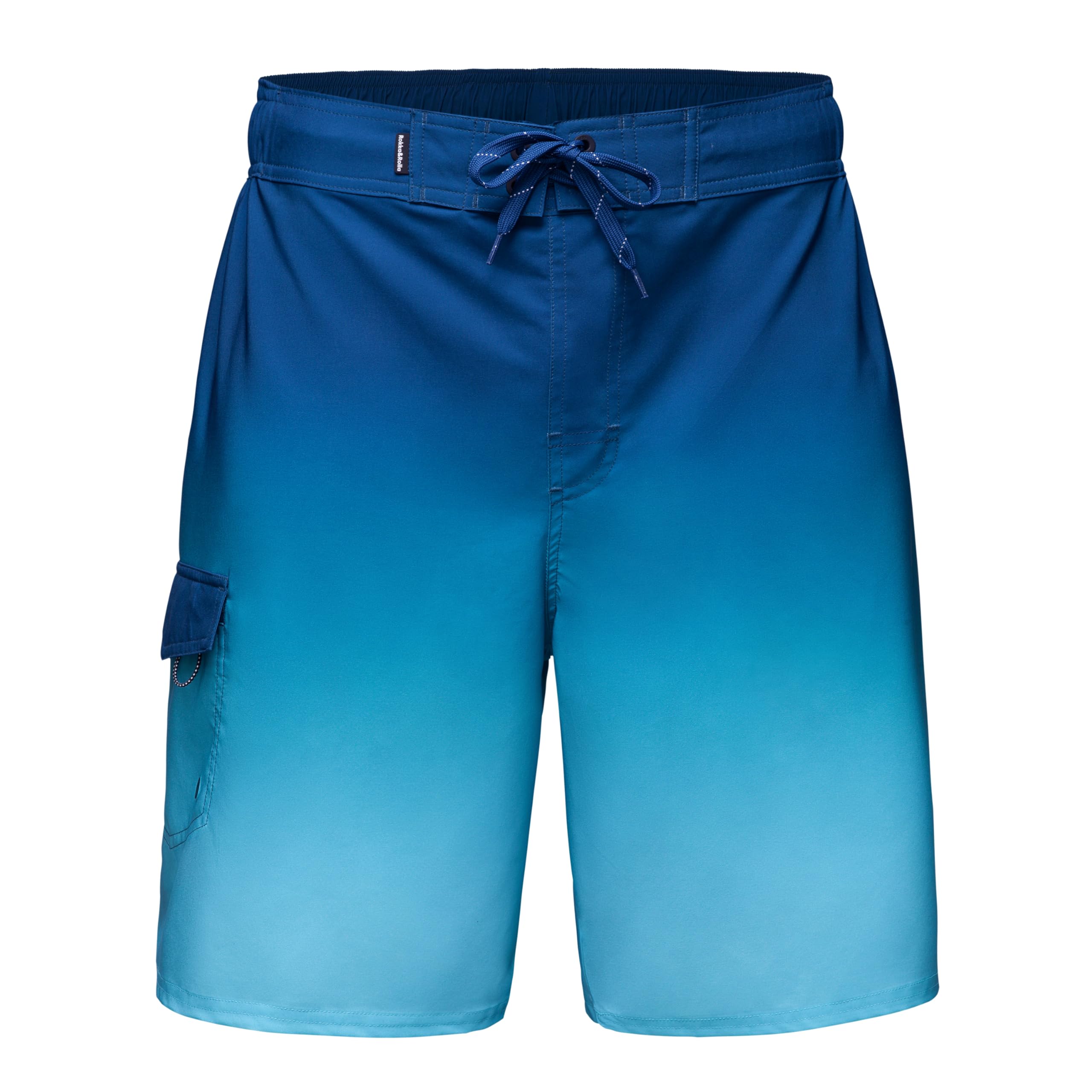Rokka&Rolla Men's 4-Way Stretch Swim Trunks