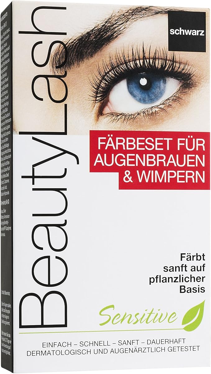 Beauty Lash färbe Set Sensitive Negro, 1 pieza