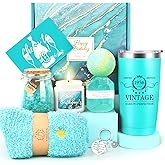 70th Birthday Gifts for Women, Vintage 1956 Tumbler Gift Set, Unique 70 Year Old Birthday Gift Basket for Mom, Sister, Wife, Friend