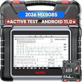 Autel Scanner MaxiCheck MX808S, 2026 Bidirectional Diagnostic Scan Tool, Newer of MaxiCOM MK808S MK808Z, Up of MX808 MK808 MK