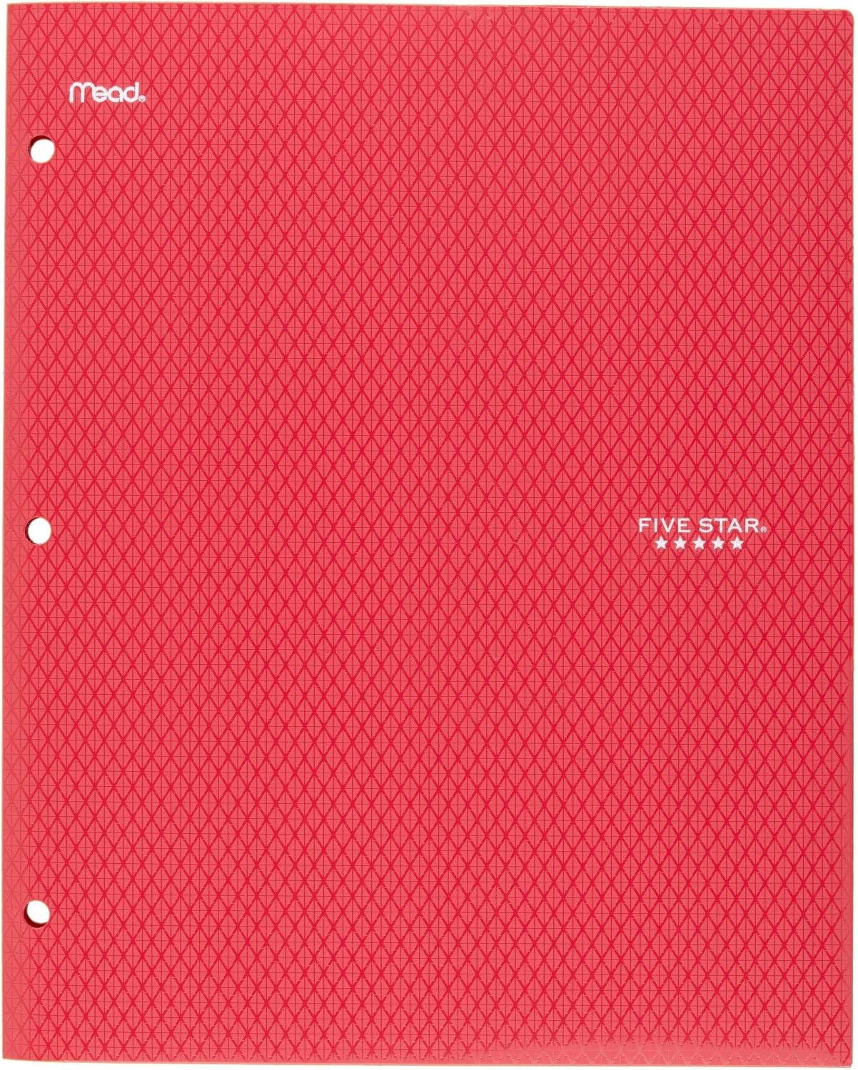 Five Star 2 Pocket Folders, Stay-Put Folders, Plastic Colored Folders with Pockets & Prong Fasteners for 3-Ring Binders, For Home School Supplies & Office, 11” x 8-1/2”, Assorted, 4 Pack (38049) : Office Products