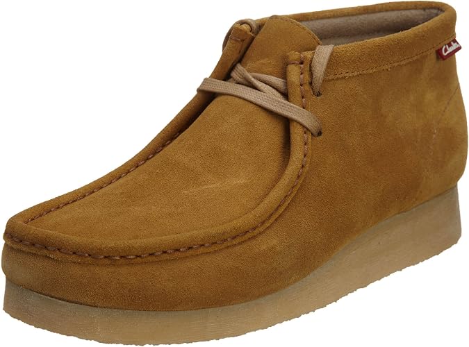 clarks wheat suede