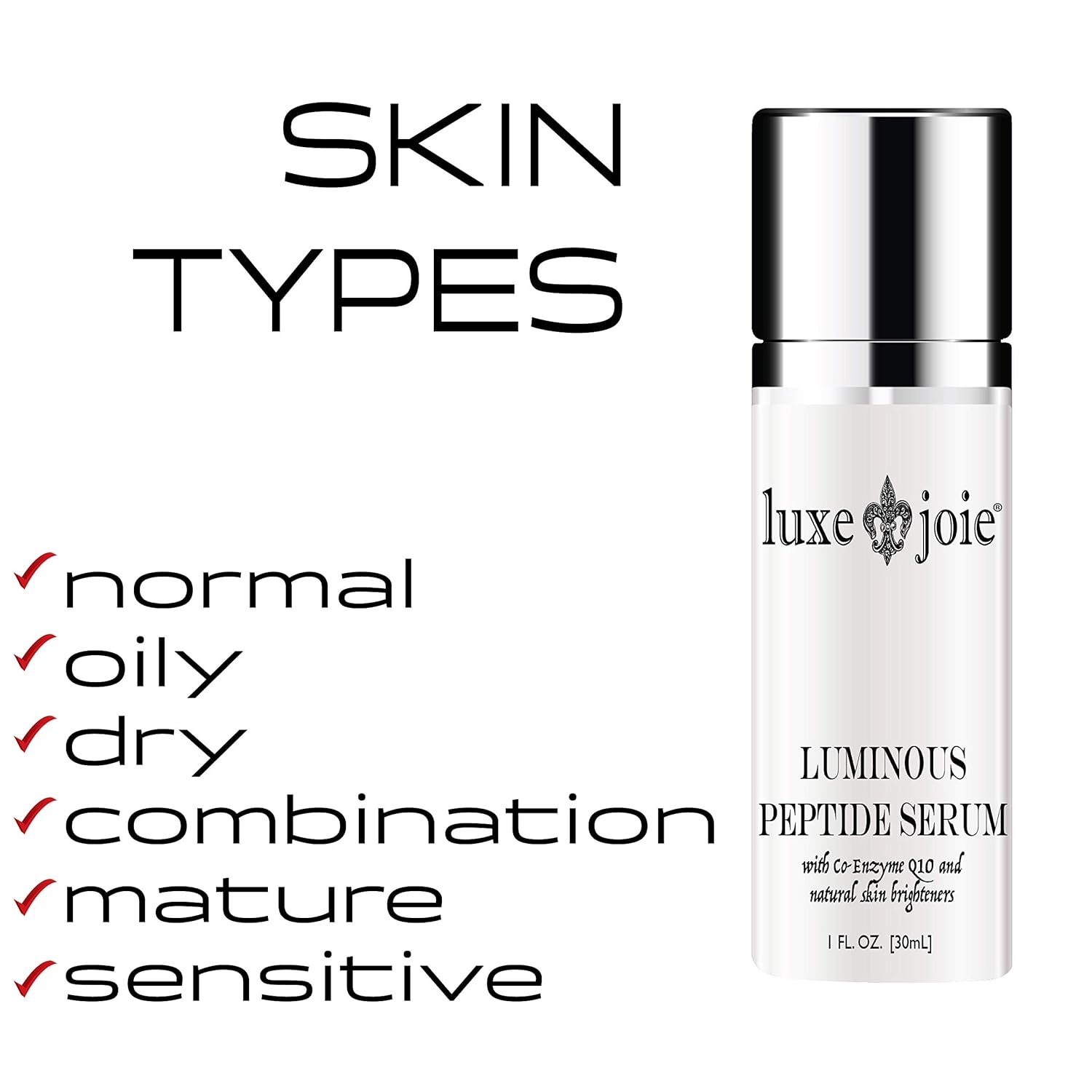 luminous peptide serum