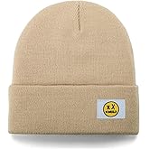 XMMAXFLOW Beanie for Women Men Double Layer Knit Winter Hats Soft Warm Cuffed Beanies Unisex Ski Hat