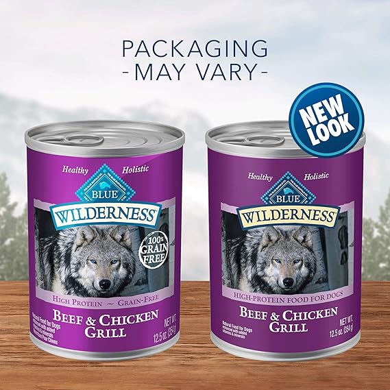 blue wilderness beef and chicken grill