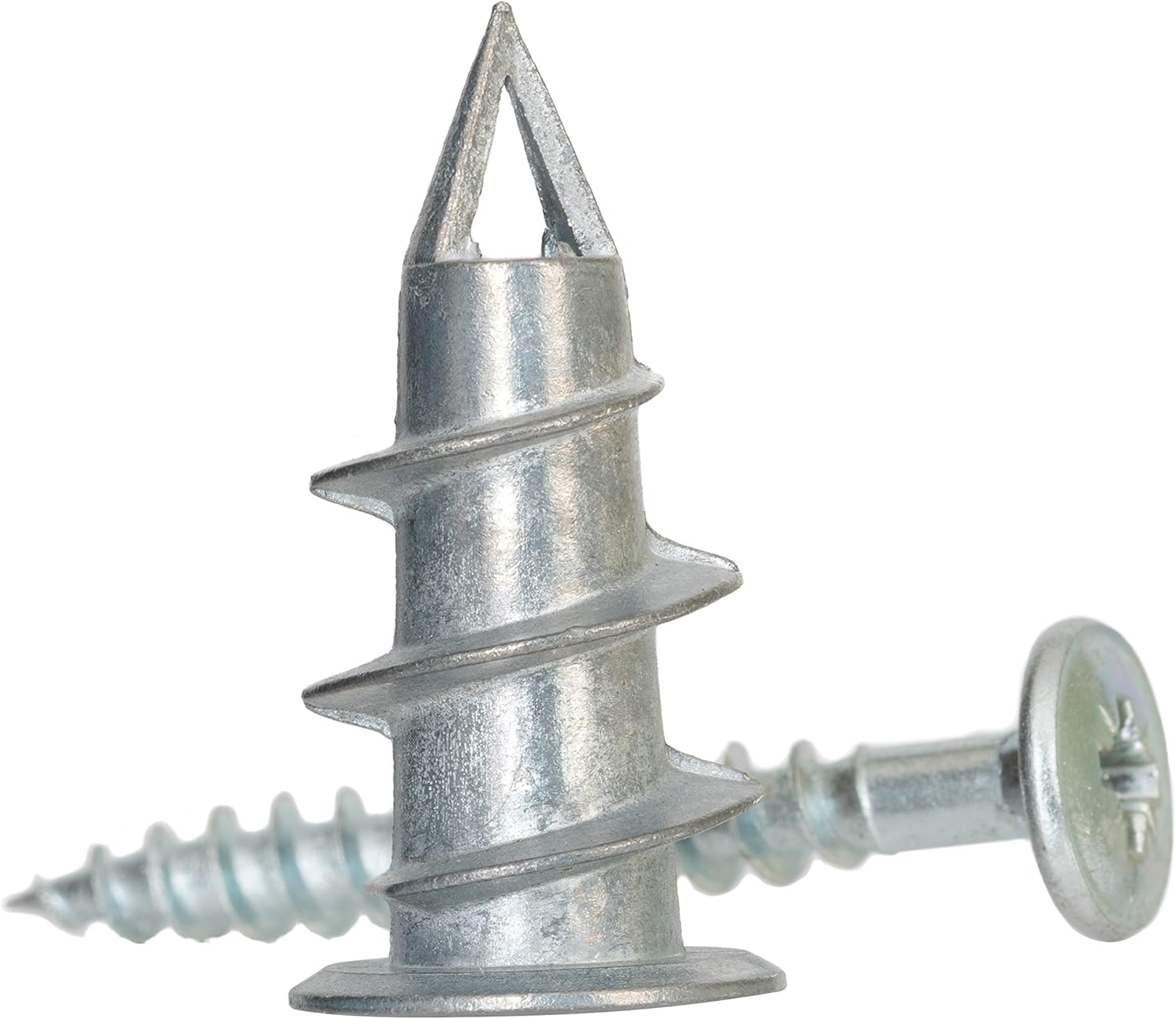 Heavy Duty Metal SelfDrill Plasterboard Fixings with Screws 20pk