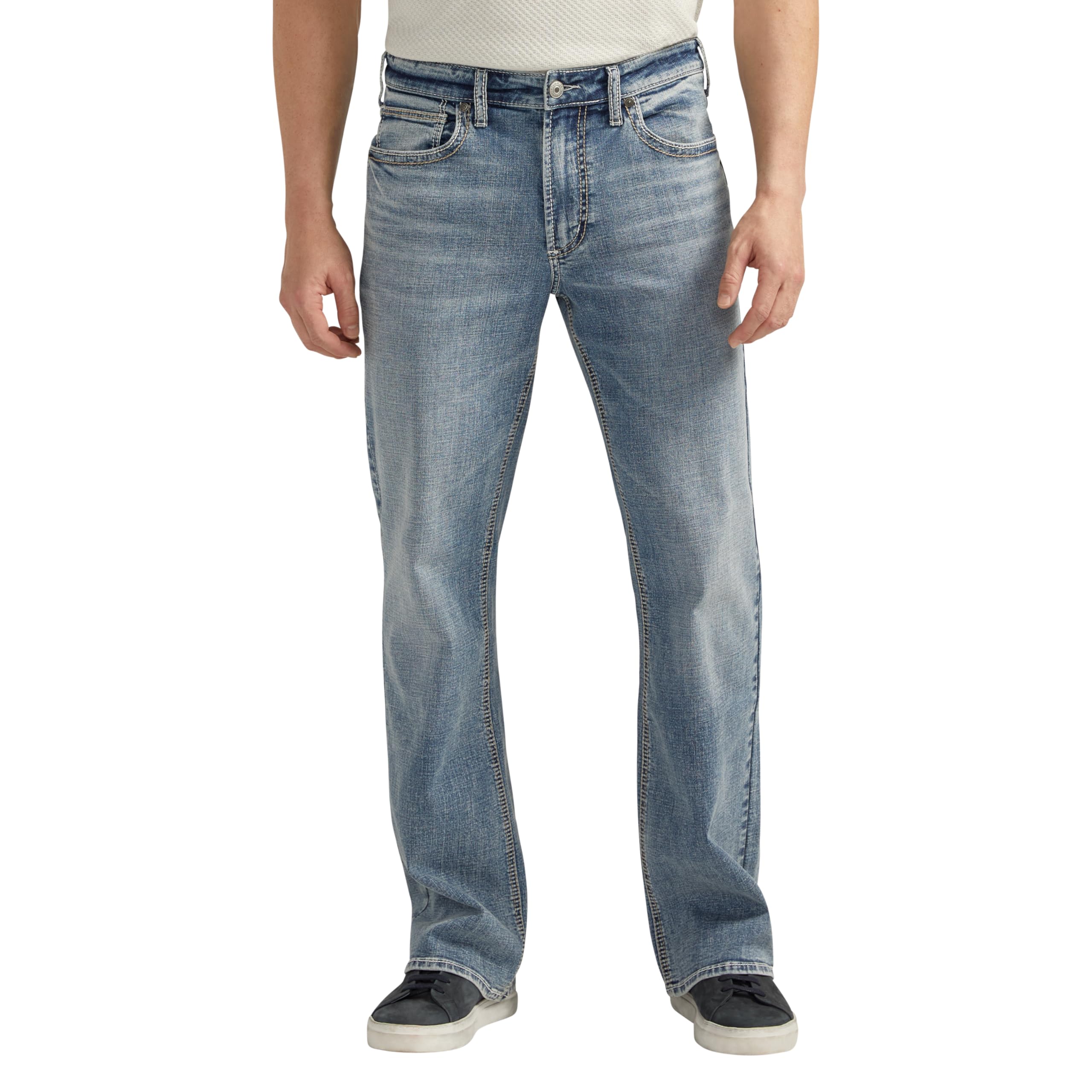 Silver Jeans Co. Zac Relaxed Fit Straight Leg Jeans