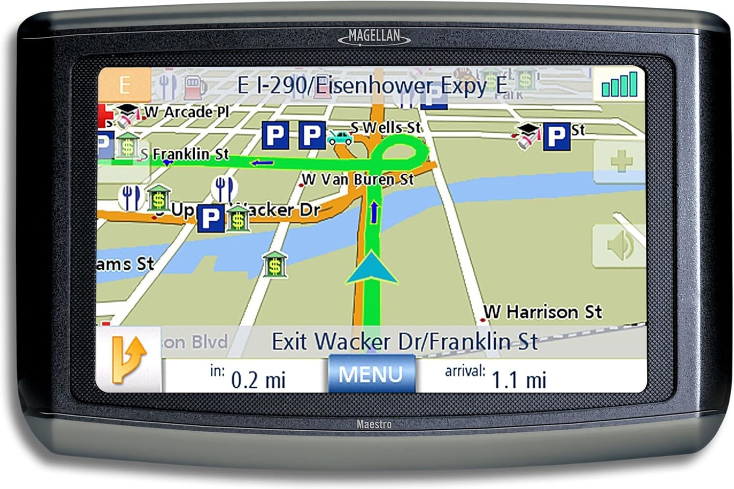 Amazon.com: Magellan Maestro 4040 4.3-Inch Widescreen Bluetooth Portable GPS  Navigator: Cell Phones & Accessories