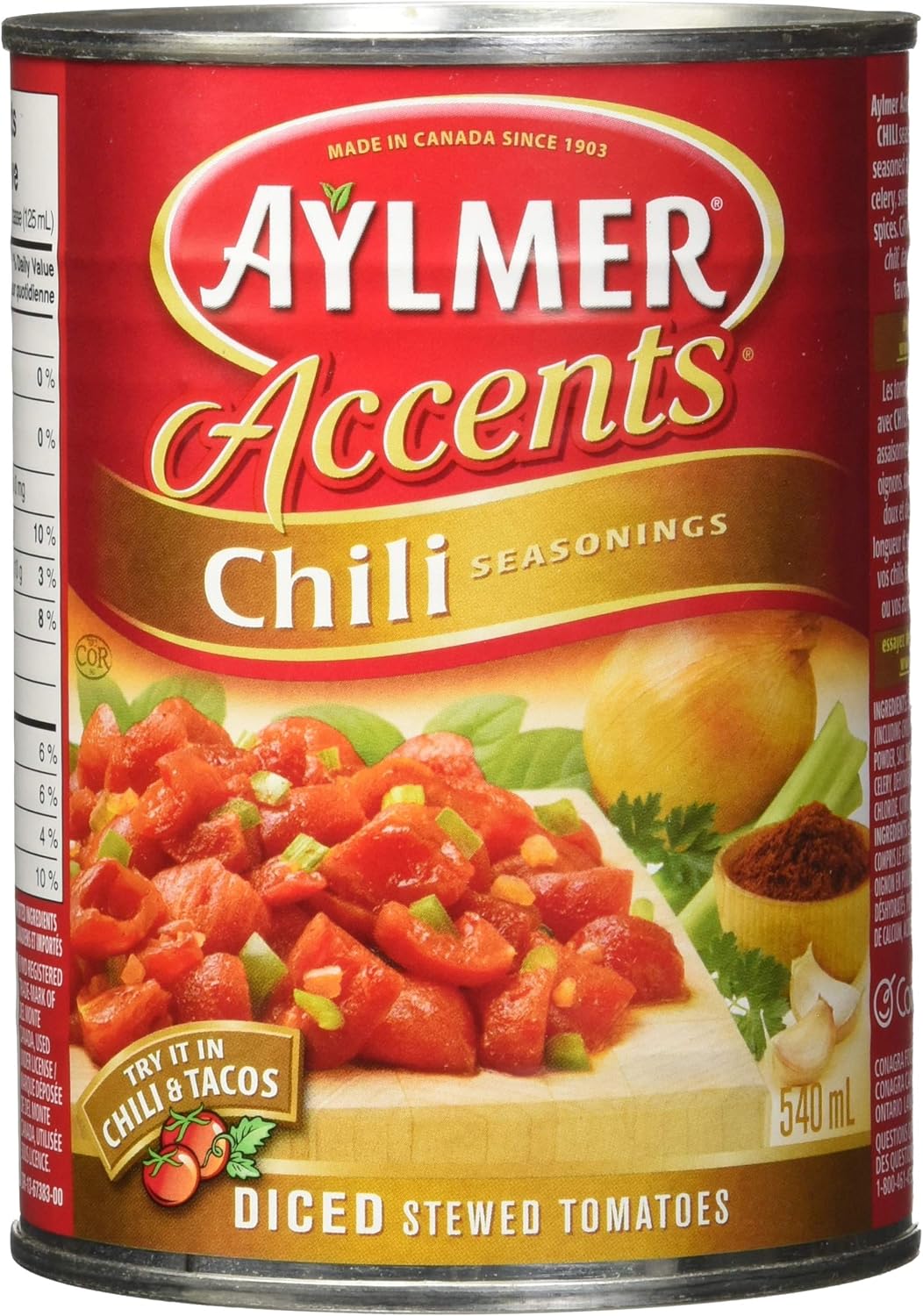 Aylmer Accents Chili (Pack of 12) Amazon.ca Grocery