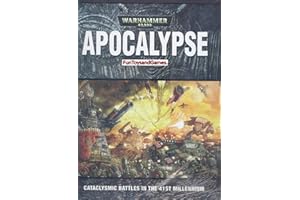 Games Workshop Warhammer 40K Apocalypse Hardcover Rulebook