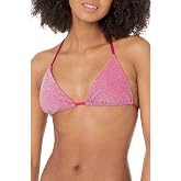 Trina Turk Women's Cosmos Triangle Bikini Top - Adjustable, Tie Back, Swimwear Separates for Women