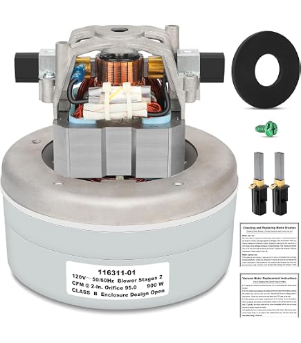 Ametek Lamb 116311-00 Vacuum Cleaner Motor - Electric Motors