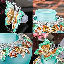 YU FENG Empty Refillable Glass Perfume Bottle,Retro