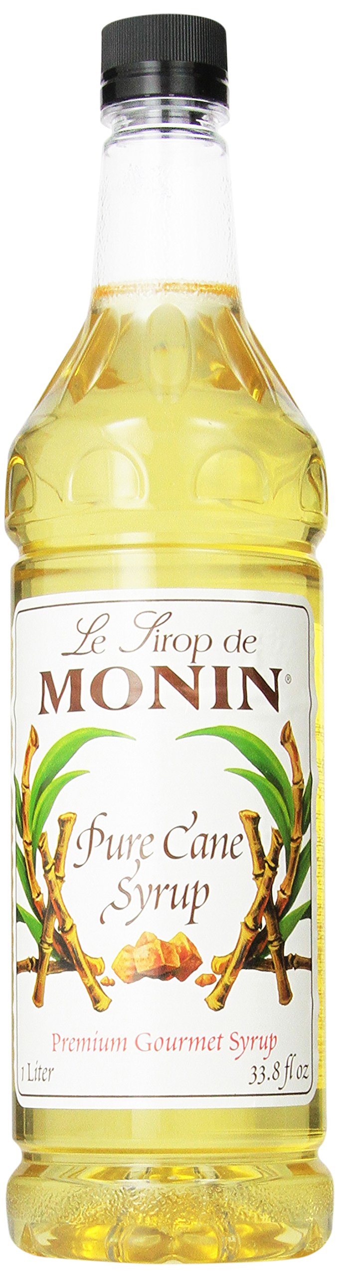 Monin Simple Syrup, Pure Cane, 33.8Ounce Plastic Bottles (Pack of 4) Buy Online in UAE