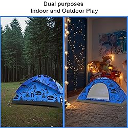 KidzAdventure 2 in 1 Kids Tent for Camping/Kids