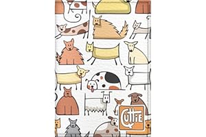 Quttie Passport Cover for Kids, Women and Men, Cute Travel Passport Holder (Dogs)