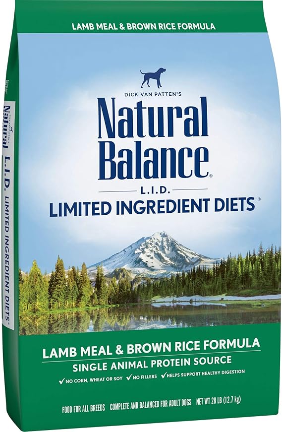 limited ingredient lamb and rice dog food