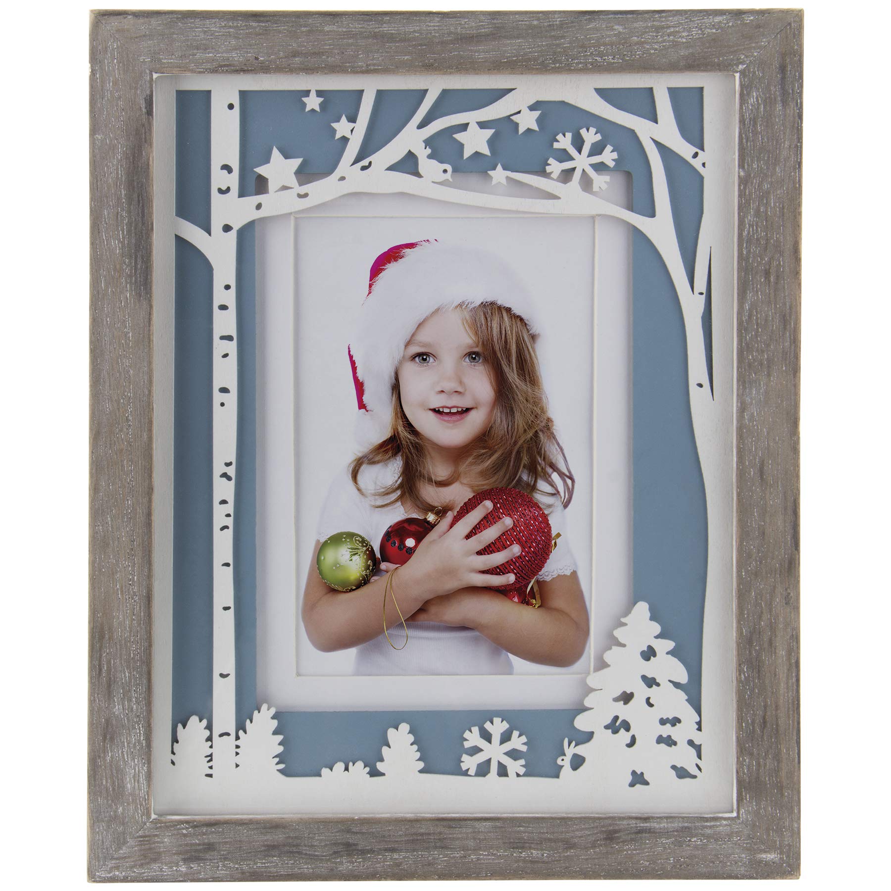Fine Photo Gifts Winter Laser Cut Wood Frame