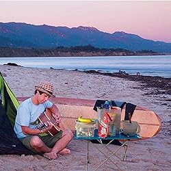 Grope Portable Camping Table with Aluminum Table
