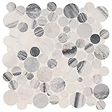 MSI Sliced Pebble Ash Tumbled Marble Tile for