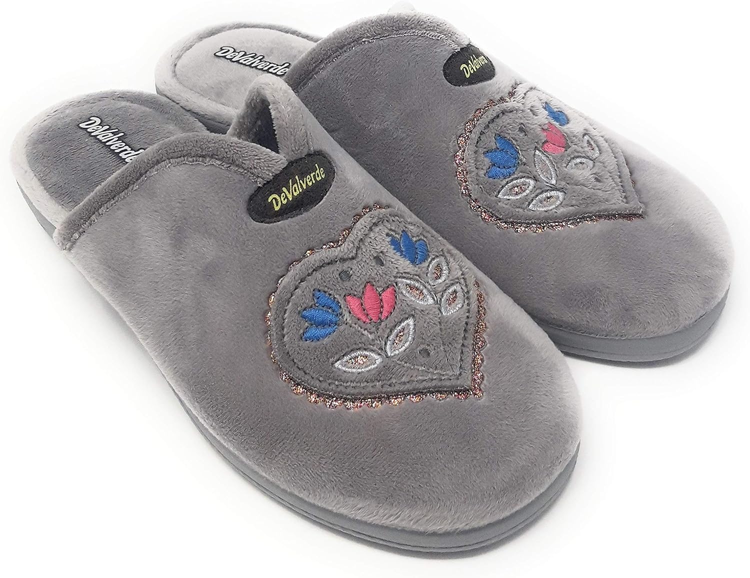 Zapatillas CASA D'VALVERDE 1006 Gris.Zapatillas de estra por casa para  Mujer Muy comodas.: Amazon.es: Zapatos y complementos