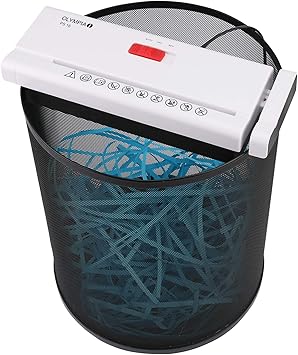 Olympia Ps 16 Aktenvernichter Aufsatz Mit Streifenschnitt Sicherheitsstufe P2 6 Blatter 80g M Teleskoparm Papierschredder Fur Papierkorb Mobiler Reisswolf Furs Buro Weiss Amazon De Burobedarf Schreibwaren