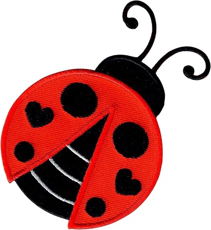 Patchmommy Patch Ecusson Brode Thermocollant En Forme De Coccinelle Rouge Piece Brodee A Coudre Ou Coller Au Fer A Repasser Pour Enfant Et Bebe Amazon Fr Cuisine Maison