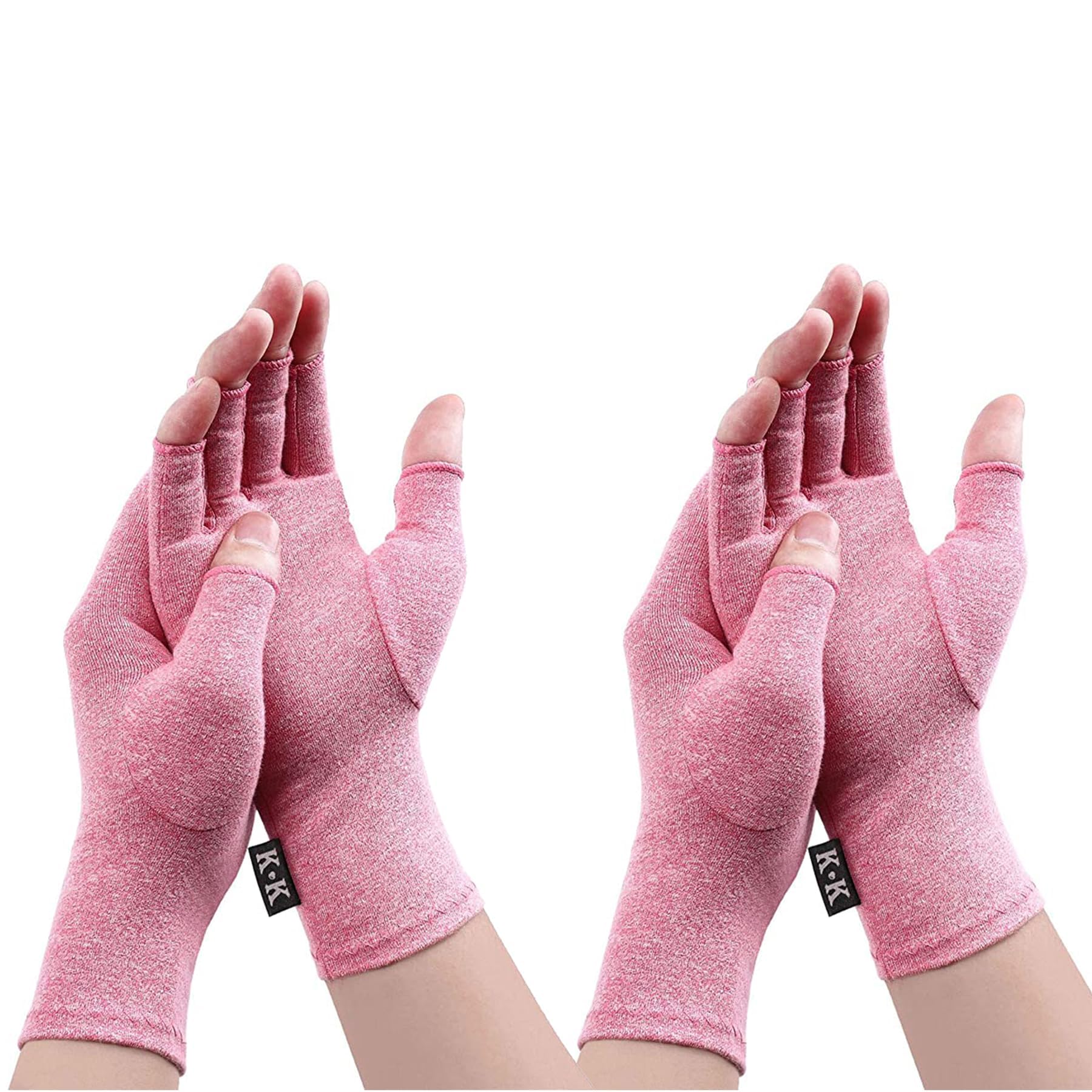 Gebell Fingerless Gloves For Women Men – Breathable Soft Cotton Half Finger Glove Spandex Blend, Comfortable Fit, Moisture-Wicking, Ideal for Sports Working