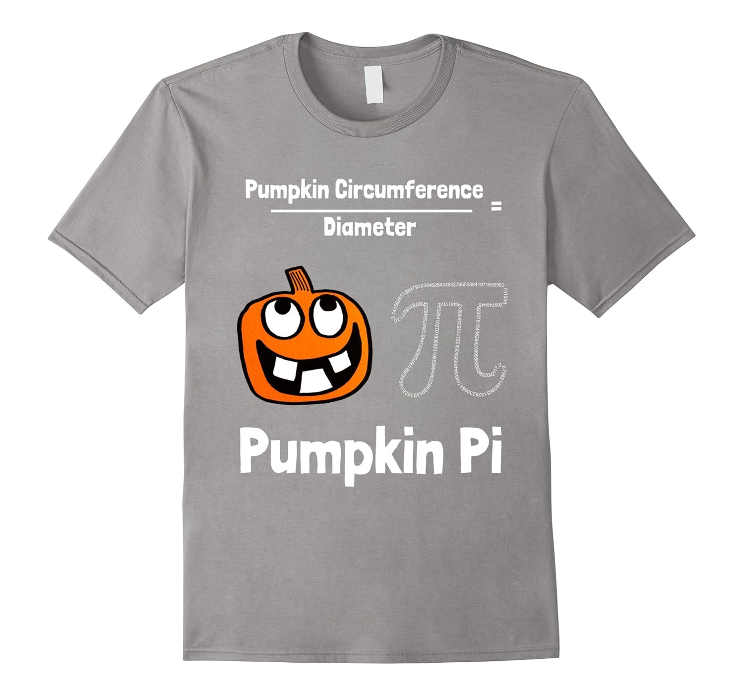 Pumpkin Pi Funny Math Teacher Student Shirt-ANZ